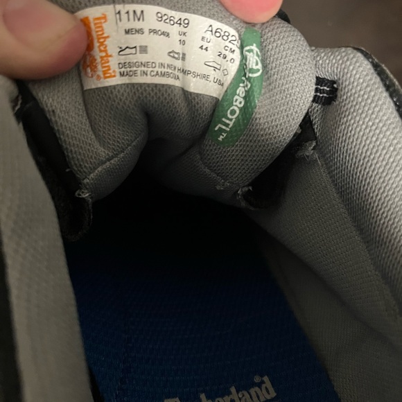 COPY - Timberland Alloy Safety Toe Black, Size 11M. Only worn once!! - Picture 6 of 6